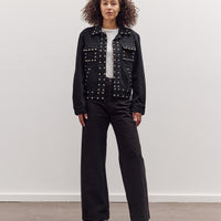 Ranch Jacket, Black Studded