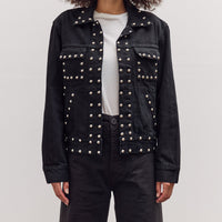 Ranch Jacket, Black Studded