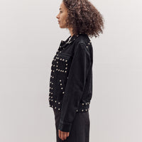 Ranch Jacket, Black Studded