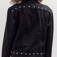 Ranch Jacket, Black Studded