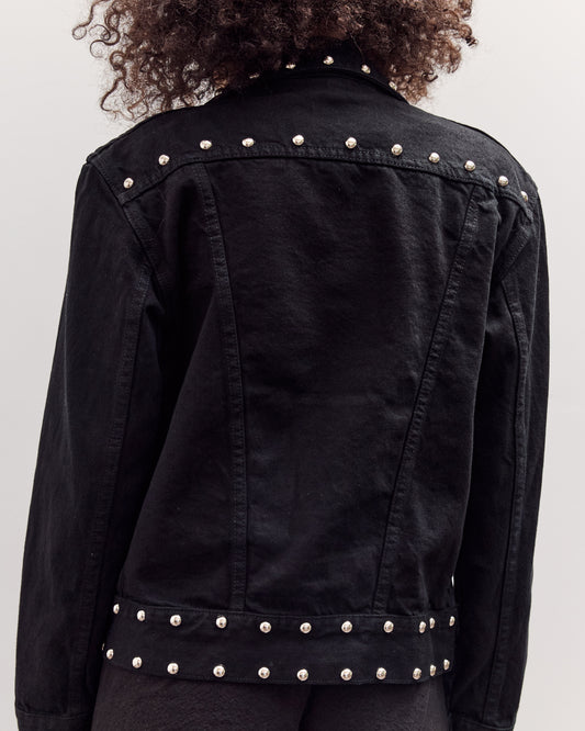 Ranch Jacket, Black Studded