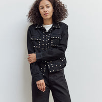 Ranch Jacket, Black Studded