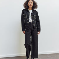 Ranch Jacket, Black Studded