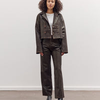 Jones Jacket, Brown Lacquer