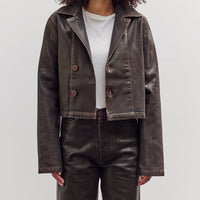 Jones Jacket, Brown Lacquer
