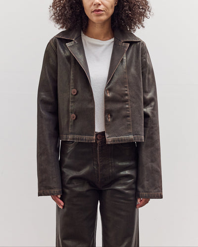Jones Jacket, Brown Lacquer