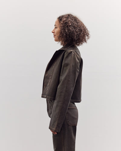 Jones Jacket, Brown Lacquer
