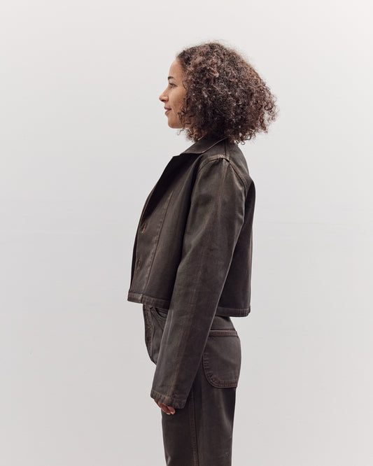 Jones Jacket, Brown Lacquer