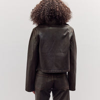 Jones Jacket, Brown Lacquer
