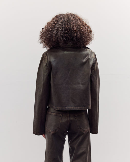 Jones Jacket, Brown Lacquer