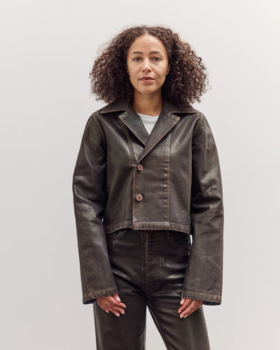 Jones Jacket, Brown Lacquer