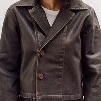 Jones Jacket, Brown Lacquer