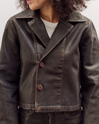 Jones Jacket, Brown Lacquer