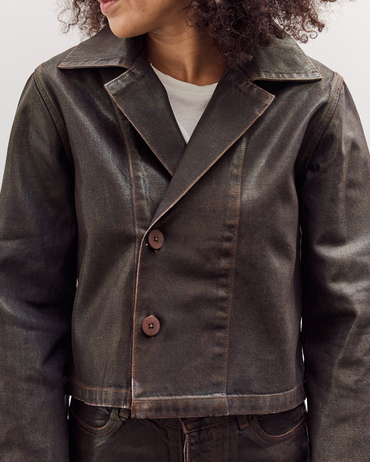 Jones Jacket, Brown Lacquer