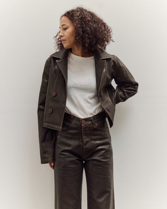 Jones Jacket, Brown Lacquer