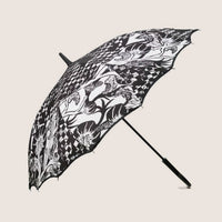 Henrik Vibskov Kalaidoscope Umbrella, Black White