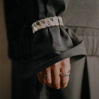 Agmes Short Ilona Bracelet, Sterling Silver
