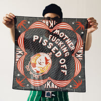 Kapital Color Bandana Ikarimakuri, Black