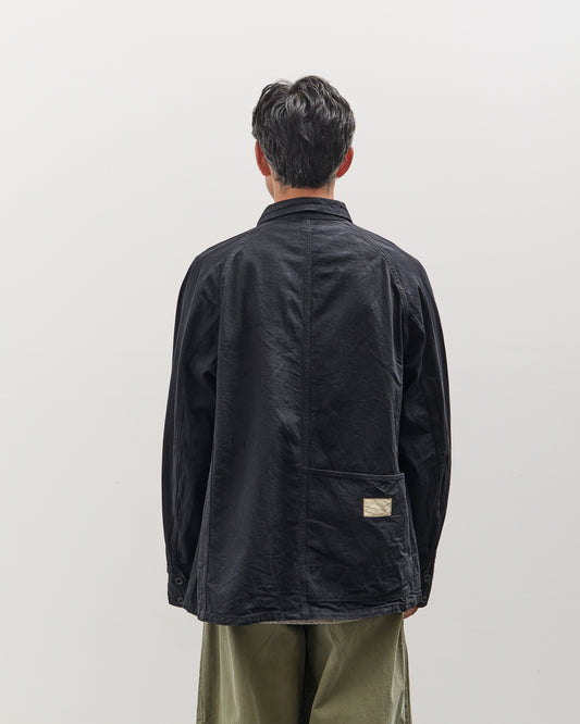 Kapital Unisex 10oz BLKxBLK Denim CACTUS Coverall, Black