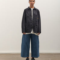 Kapital 10oz BLKxBLK Denim CACTUS Coverall, Black