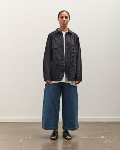 Kapital 10oz BLKxBLK Denim CACTUS Coverall, Black