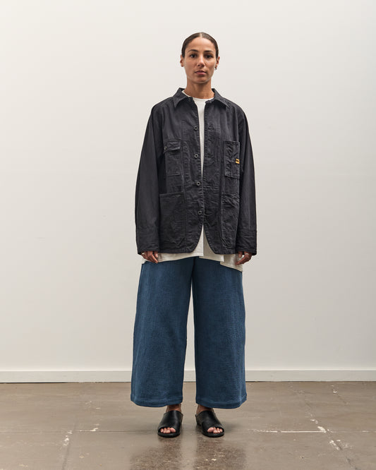 Kapital 10oz BLKxBLK Denim CACTUS Coverall, Black