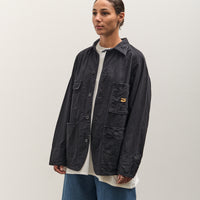 Kapital 10oz BLKxBLK Denim CACTUS Coverall, Black