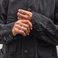 Kapital 10oz BLKxBLK Denim CACTUS Coverall, Black