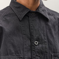 Kapital 10oz BLKxBLK Denim CACTUS Coverall, Black