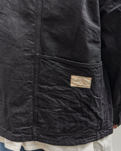 Kapital 10oz BLKxBLK Denim CACTUS Coverall, Black