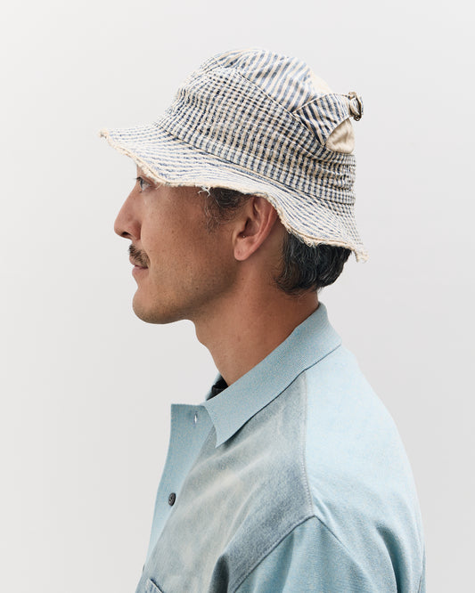 Kapital 10oz Hickoree The Old Man ANd The Sea Hat (Soft Crash Remake), Hickoree