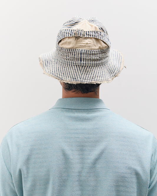 Kapital 10oz Hickoree The Old Man ANd The Sea Hat (Soft Crash Remake), Hickoree