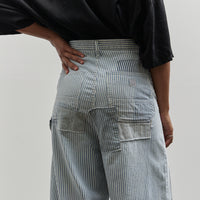 Kapital 10oz Painter PORT Baggy Pants, Hickoree Stripe