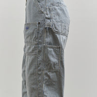 Kapital 10oz Zipper Wide Lumber Pants, Hickoree Stripe