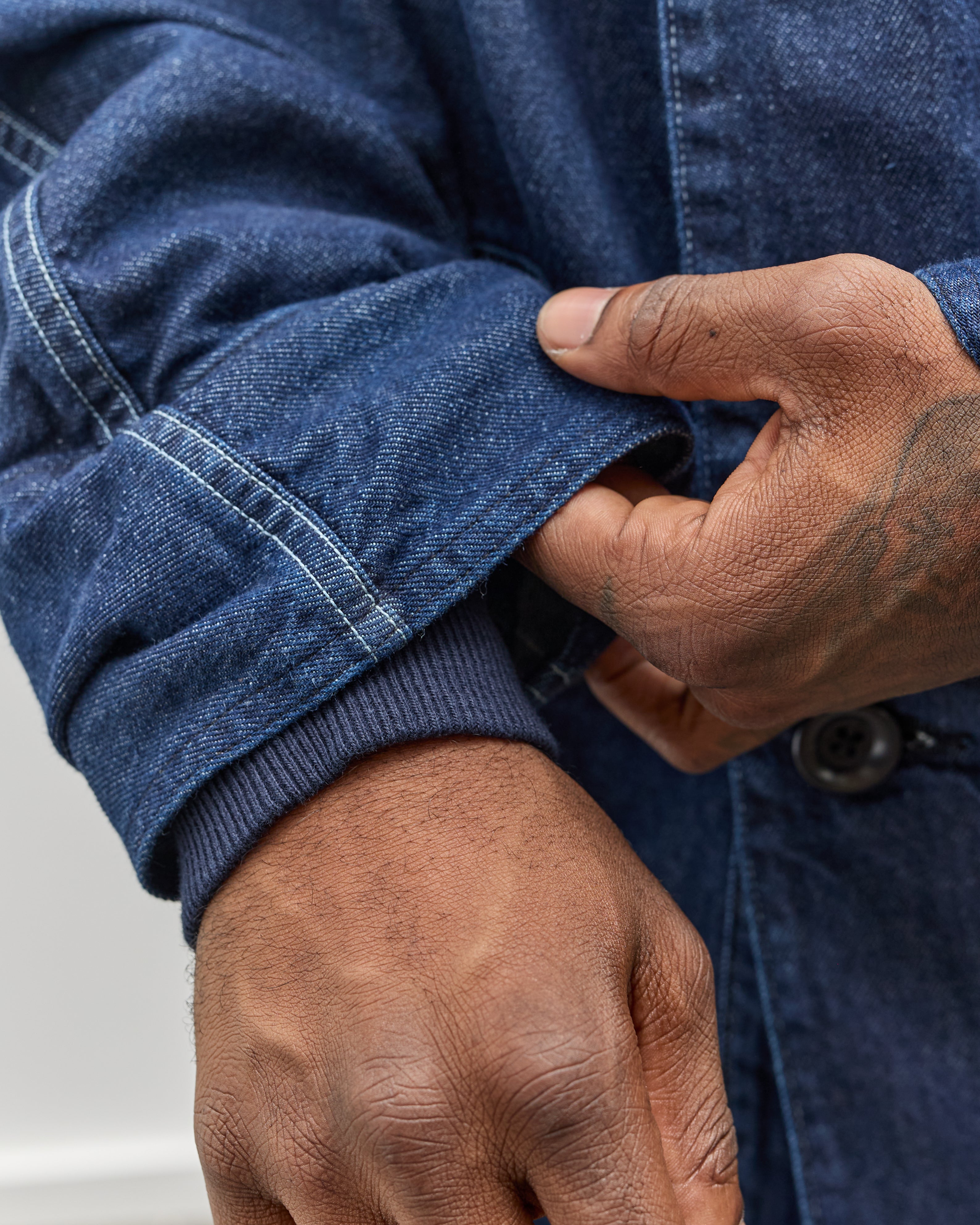 Kapital 10oz Denim Ring Coat, Indigo – Glasswing