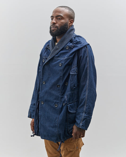 Kapital 10oz Denim Ring Coat, Indigo