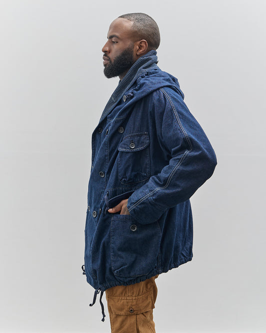 Kapital 10oz Denim Ring Coat, Indigo