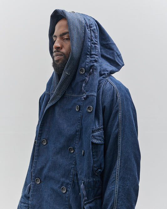 Kapital 10oz Denim Ring Coat, Indigo