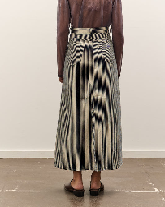 Kapital 10oz Hickoree High Waisted Maxi Skirt, Hickoree