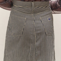 Kapital 10oz Hickoree High Waisted Maxi Skirt, Hickoree