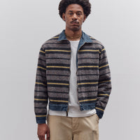 Kapital 11.5Oz Denim Lined Reversible Zip Up Work Jacket, Virgin Maria, Pro