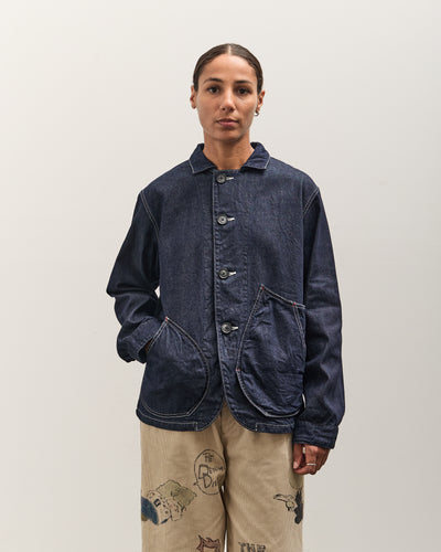 Kapital 11.5ozDenim x 8ozDenim RINGOMAN Coverall, IDG