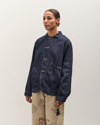 Kapital 11.5ozDenim x 8ozDenim RINGOMAN Coverall, IDG