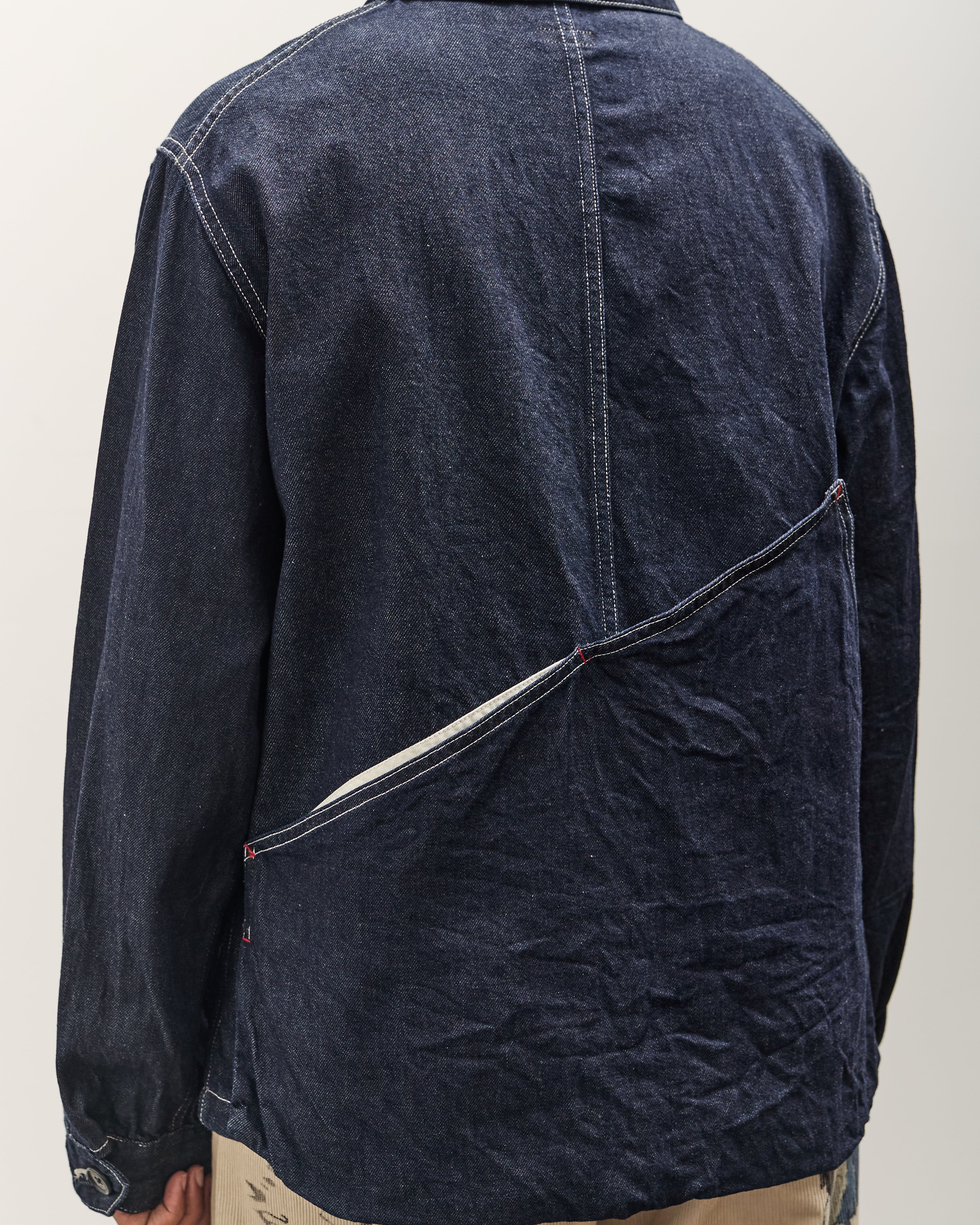 Kapital 11.5ozDenim x 8ozDenim RINGOMAN Coverall, IDG – Glasswing