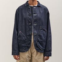 Kapital 11.5ozDenim x 8ozDenim RINGOMAN Coverall, IDG