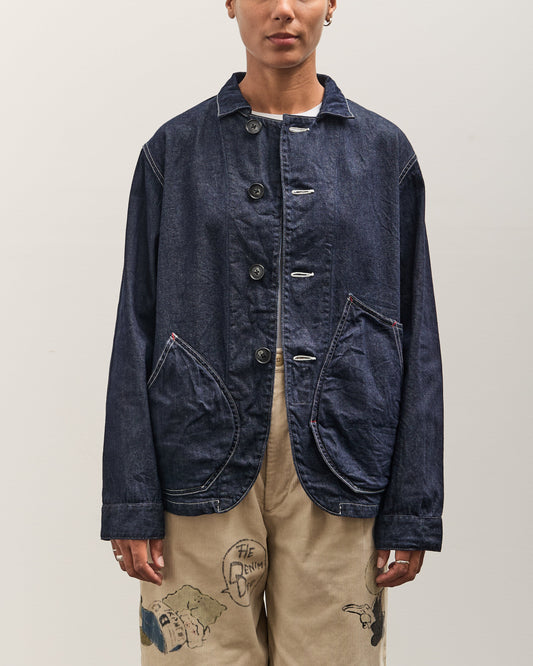 Kapital 11.5ozDenim x 8ozDenim RINGOMAN Coverall, IDG
