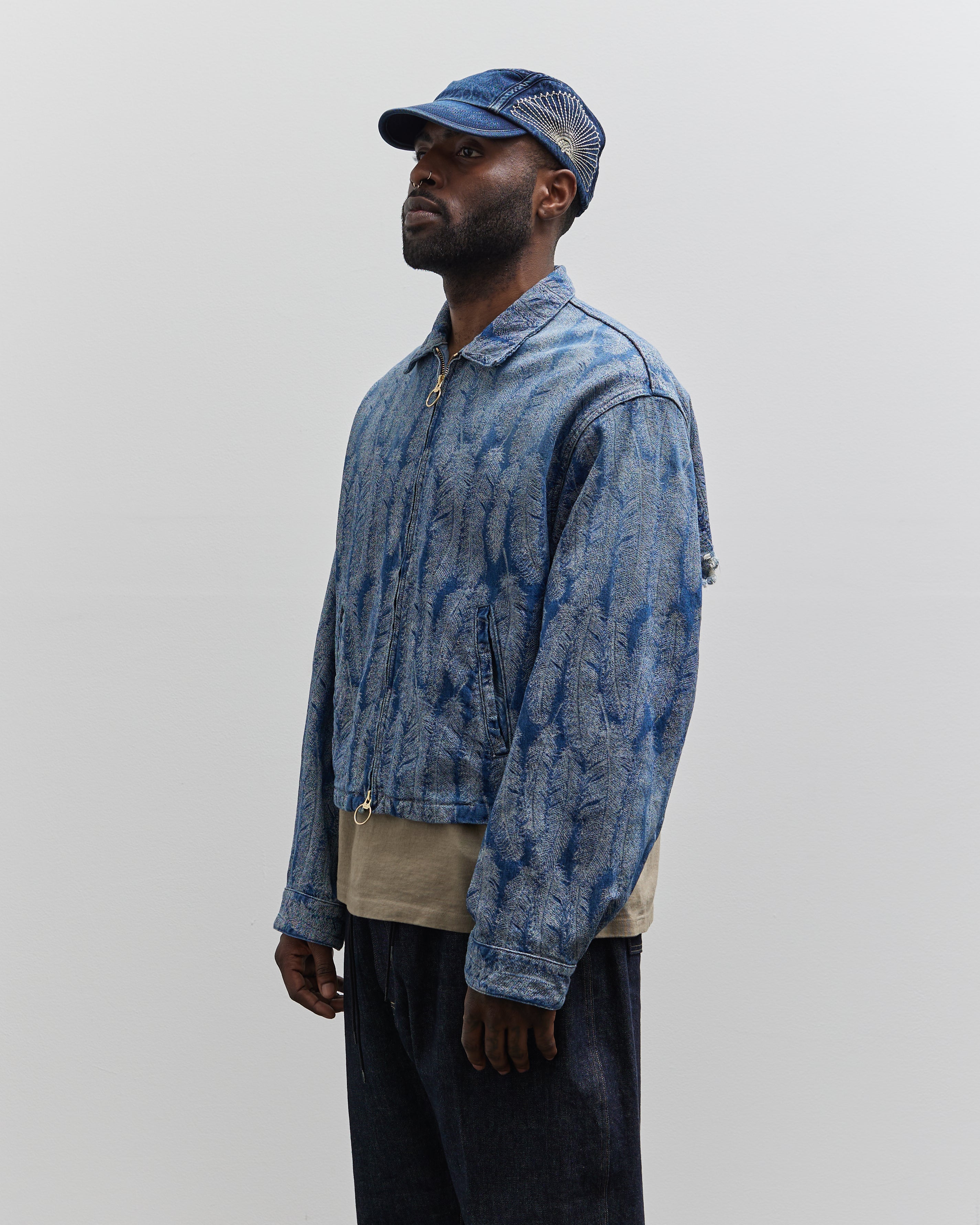 Kapital Unisex Magpie Drizzler Jacket, Light Denim – Glasswing