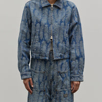 Kapital Magpie Drizzler Jacket, Light Denim