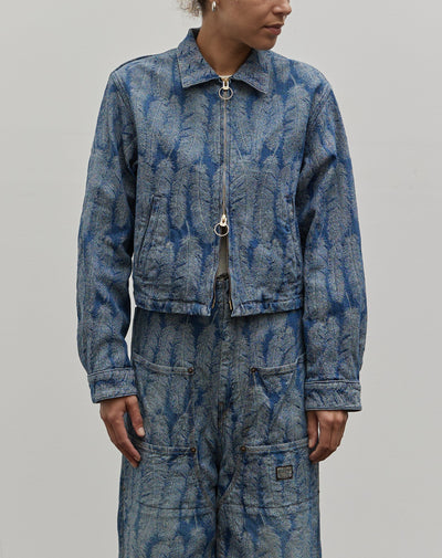 Kapital Magpie Drizzler Jacket, Light Denim