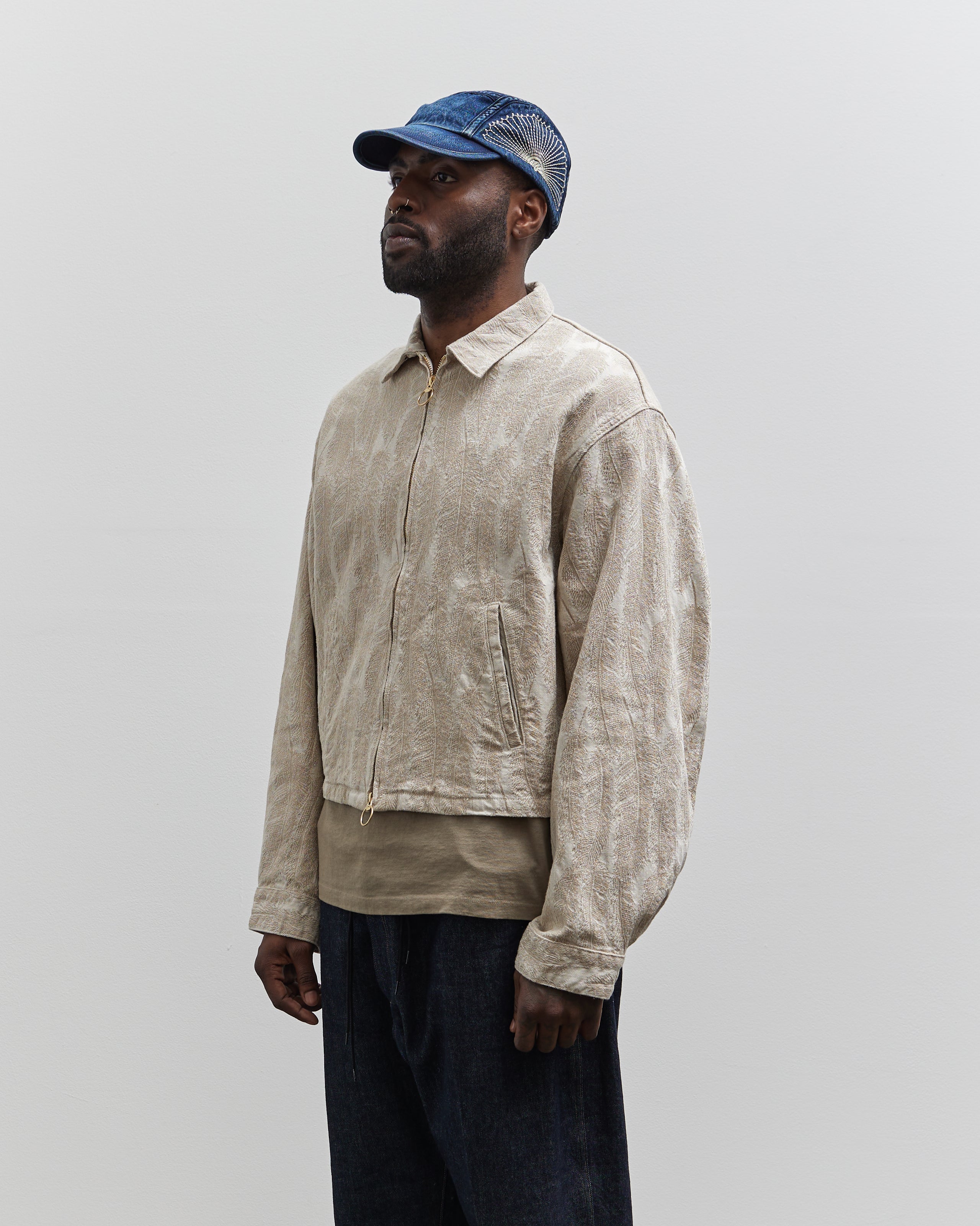 Kapital Unisex Magpie Drizzler Jacket, Natural – Glasswing